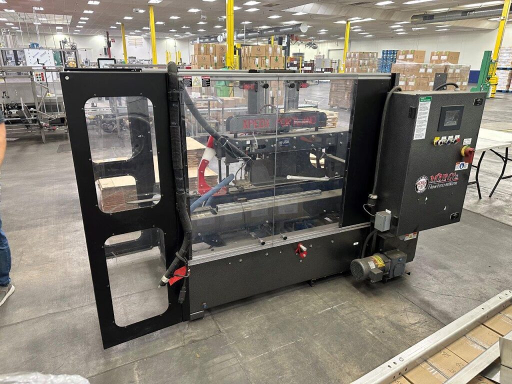 Marq Packaging Systems Top Case Sealer Equipment Butler