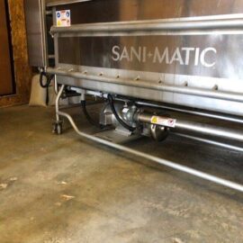 Sani + Matic Clean Out of Place Machine